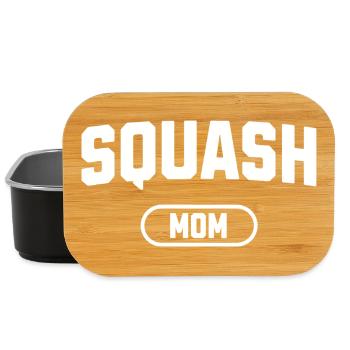 Squash Mom - Lunch Box - black - Front