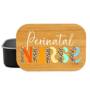 Midwife Obgyn Obstetrics - Lunch Box - black - Front