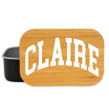 Claire - Boîte à goûter - noir - Devant