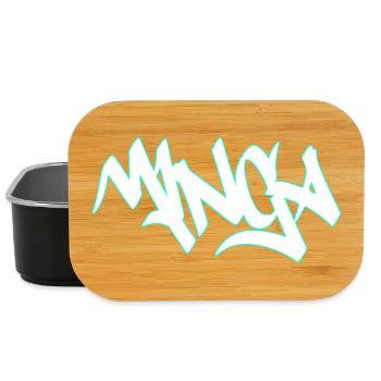 Graffiti Mibga Neon Schriftzug - Lunch Box - Schwarz - Vorne
