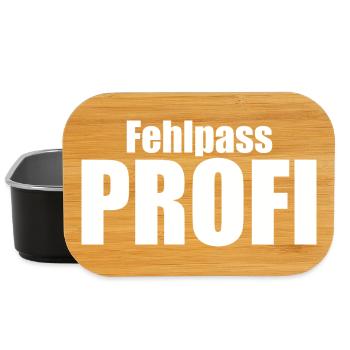 Fehlpass PROFI - Lunch Box - Schwarz - Vorne