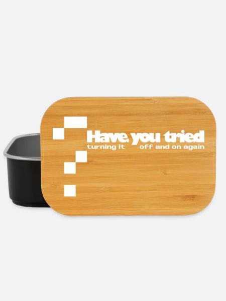 Have you tried... - Lunch Box - black