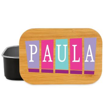 Paula - Lunch Box - black - Front