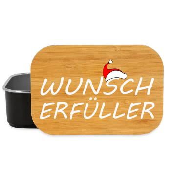 WUNSCHERFÜLLER - Lunch Box - Schwarz - Vorne