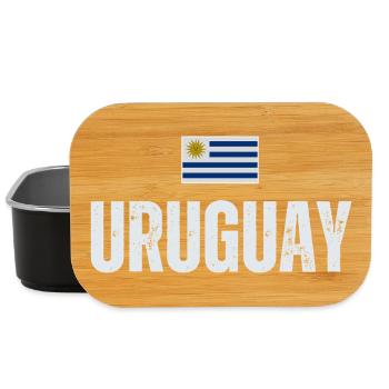 I love Uruguay, made in Uruguay - Lunch Box - black - Front