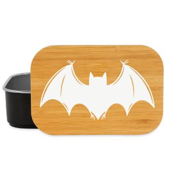 Bat - Lunch Box - black - Front