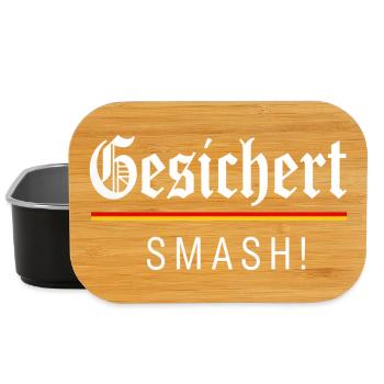 Gesichert SMASH! Deutschland - Lunch Box - Schwarz - Vorne