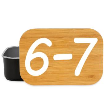 67 - Lunch Box - Schwarz - Vorne