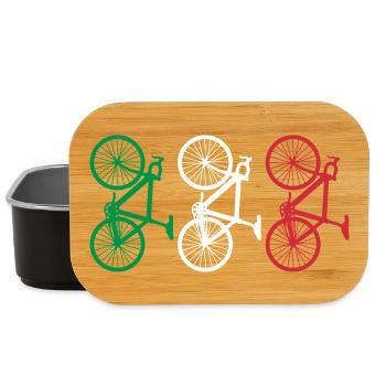 Cycling Italy - Lunch Box - black - Front