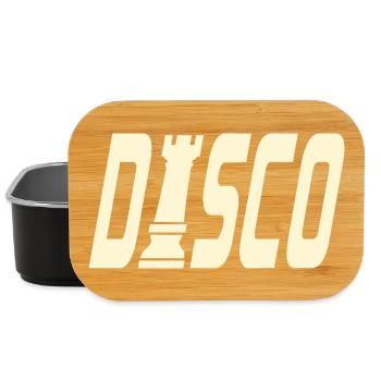 TOUR D’ÉCHECS DISCO - Boîte à goûter - noir - Devant