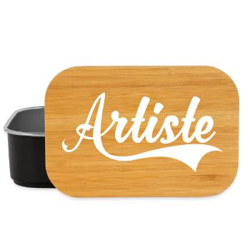 Artiste - Boîte à goûter - noir - Devant
