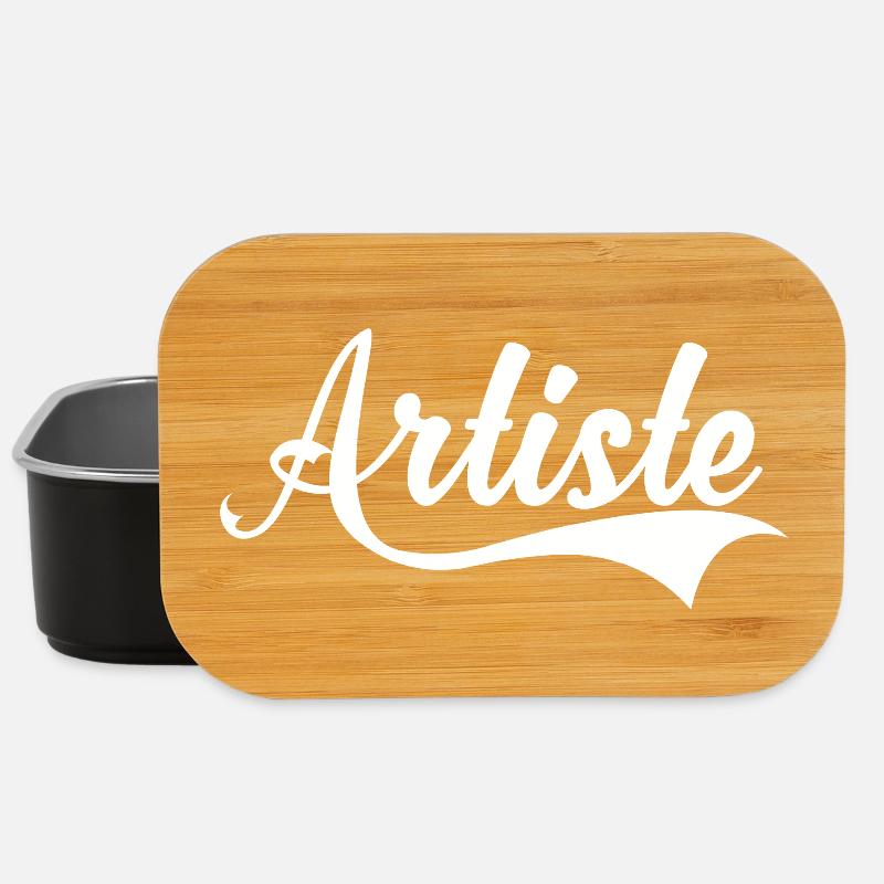 Artiste - Boîte à goûter - noir