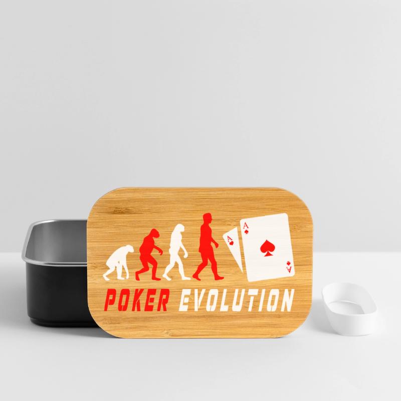 Poker Evolution Lunch Box