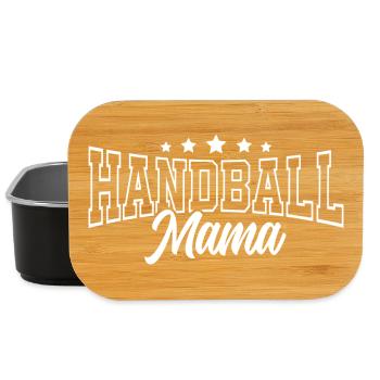 Handball Mama - Lunch Box - Schwarz - Vorne