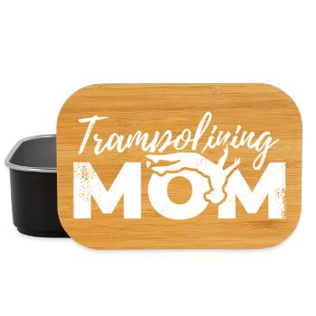 Trampolinspringer Mama - Lunch Box - Schwarz - Vorne