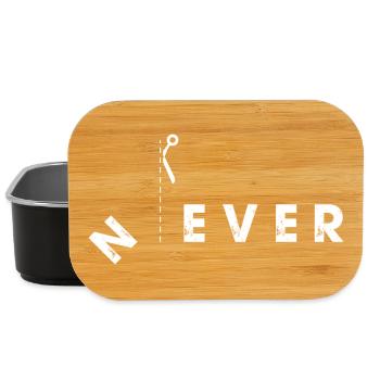 Niemals Grenzen schneiden Scherendesign - Lunch Box - Schwarz - Vorne