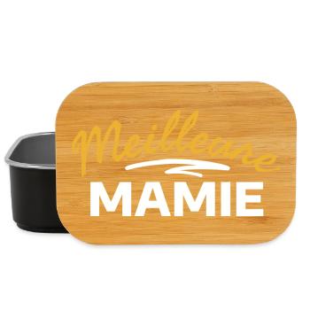 Liebesbotschaft für Oma im eleganten Stil - Lunch Box - Schwarz - Vorne