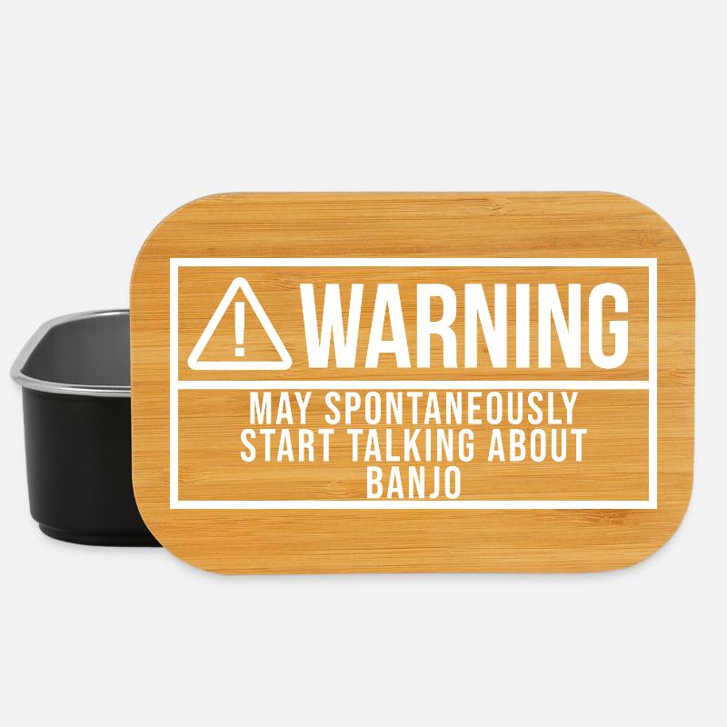 banjo - Boîte à goûter - noir