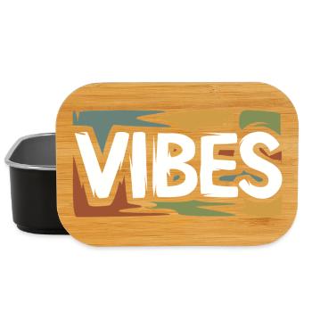 VIBES Chemise graphique rétro streetwear - Boîte à goûter - noir - Devant