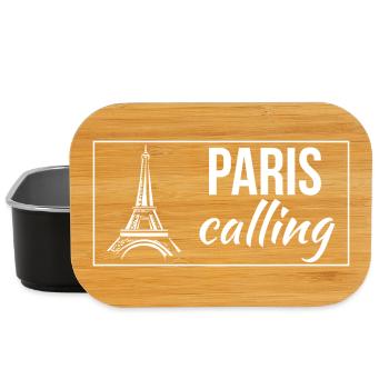 Paris Calling - Lunch Box - black - Front