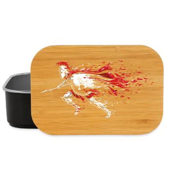 Spartan Speed Shards Mascot Spartan Dash - Lunch Box - black - Front