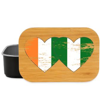 Drapeau du Nigeria de Côte d’Ivoire utilisé - Boîte à goûter - noir - Devant