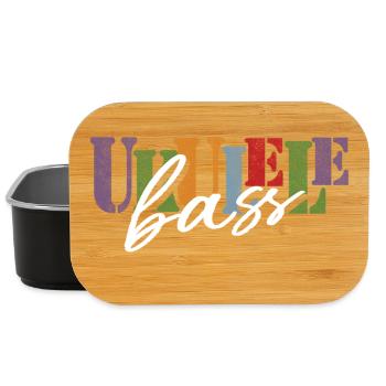 Ukulele Bass - Lunch Box - Schwarz - Vorne