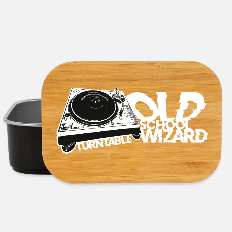 Plattenspieler DJ Old School Wizard - Lunch Box - Schwarz