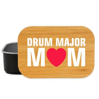 Drum Major Mom - Fanfare - Boîte à goûter - noir - Devant