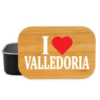 t-shirt Io amo Valledoria t-shirt Sardinia - Lunch Box - black - Front