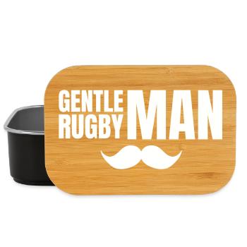 rugby, rugbyman, rugby sport, rugby humour - Lunch Box - black - Front