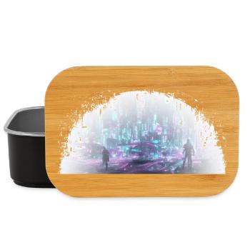 Cybercity - City in the Light - Lunch Box - black - Front
