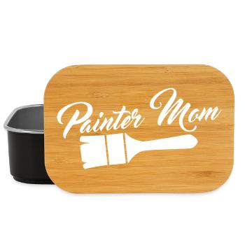 Maler Mutter - Lunch Box - Schwarz - Vorne