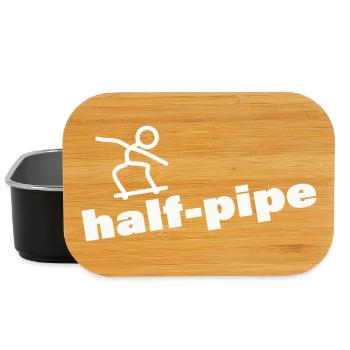 HALF-PIPE - Lunch Box - black - Front