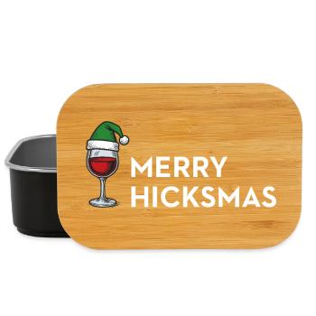 Merry Hicksmas – Anti Xmas Edition - Lunch Box - black - Front