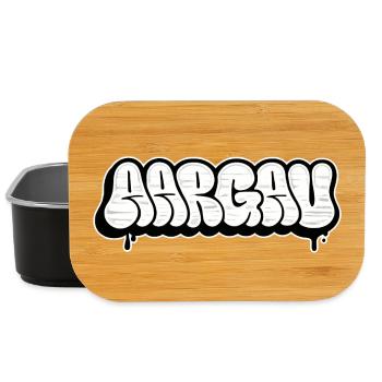 Aargau Graffiti Bubble - Lunch Box - Schwarz - Vorne