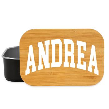 Andrea - Boîte à goûter - noir - Devant
