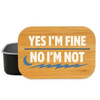 Perimenopause Humor Perimenopause - Lunch Box - Schwarz - Vorne