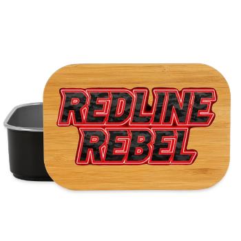 Redline Rebel pour l’autocollant de maillot des fans de JDM Tuning - Boîte à goûter - noir - Devant