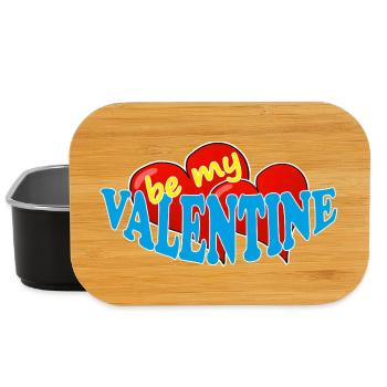 Valentine - Lunch Box - black - Front