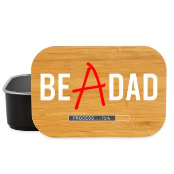 Dad in Process Shirt – Future Dad - Lunch Box - black - Front