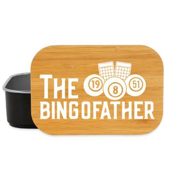 Joueur de bingo Le Bingofather Bingo - Boîte à goûter - noir - Devant