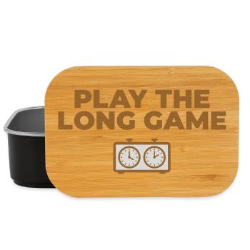 Schachpendel-Langspielstrategie - Lunch Box - Schwarz - Vorne