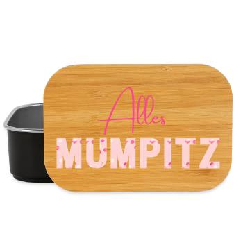 Alles Mumpitz - Wortschätze - vergessene Wörter - Lunch Box - Schwarz - Vorne