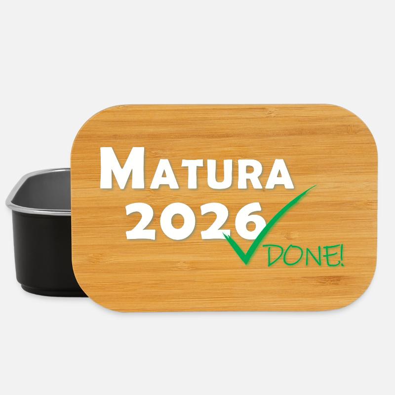 Matura 2026 Done - Lunch Box - Schwarz