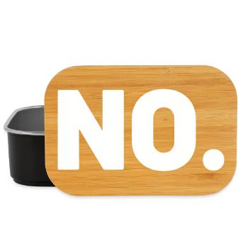 NO. - Lunch Box - black - Front