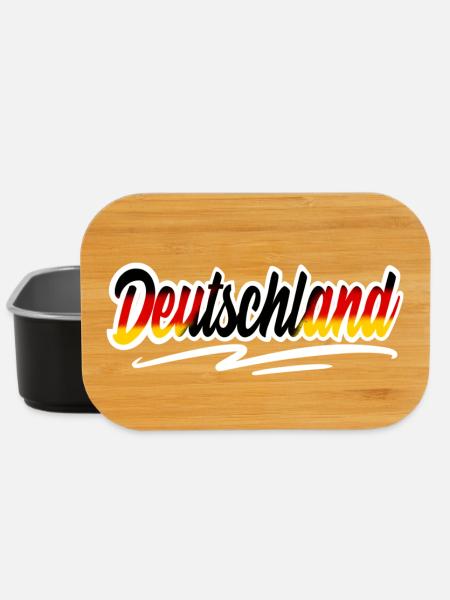 Deutschland - Lunch Box - Schwarz