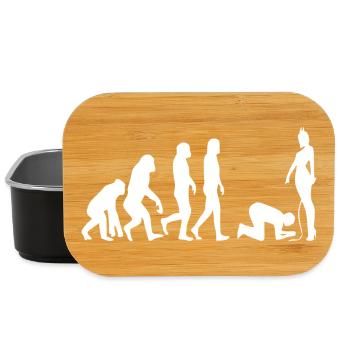 Evolution man - Lunch Box - black - Front