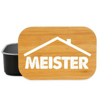 Hausmeister - Lunch Box - Schwarz - Vorne