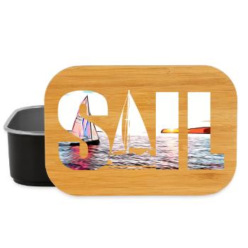 SAIL - Lunch Box - black - Front